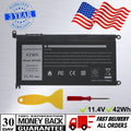 WDX0R Battery for Dell Latitude 3180 3190 3379 3380 3390 Vostro 14 5468 15 5568