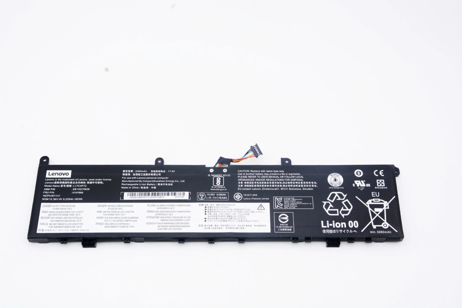 Genuine 01AY969 Battery For Lenovo ThinkPad P1 1st Gen/2nd Gen L17C4P72 01YU911