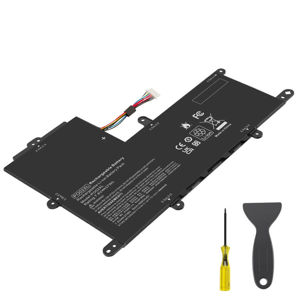 ?PO02XL Battery For HP Stream 11-R 11-Y 11 Pro G2 G3 G4 G5 823908-1C1 HSTNN-DB7G