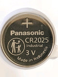 2 BULK PANASONIC CR2025 cr 2025 ECR2025 3v Battery (Two batteries) Exp. 08/2034