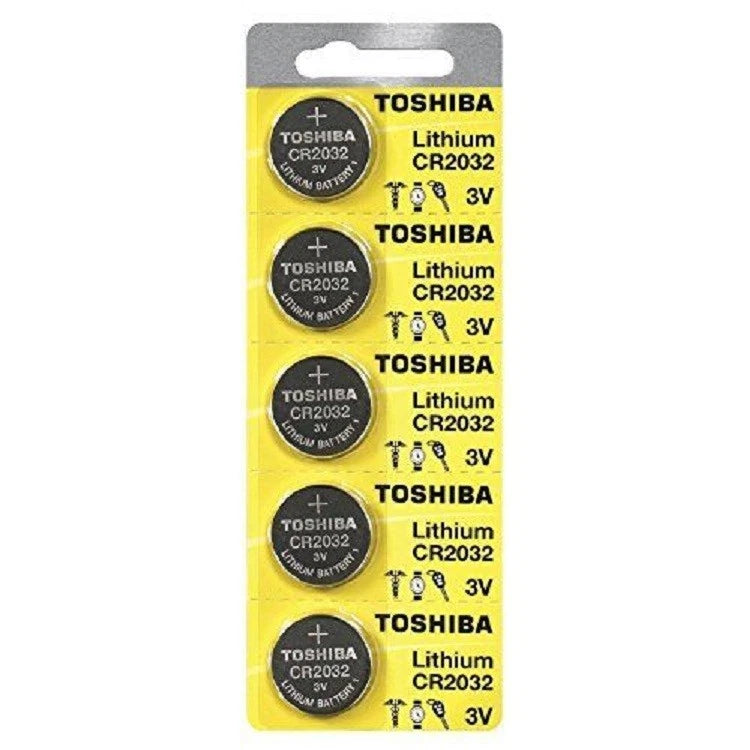 Lot of 100 Toshiba CR2032 Fresh Date CR2032 2032 Lithium 3V Batteries-EXP- 2035