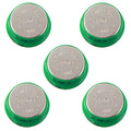 5x 1.2V NiMH 40mAh Flat Top Batteries use with Data Meters airsoft Data Loggers