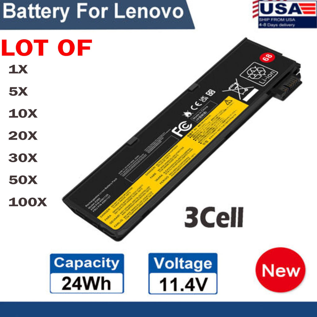??LOT OF 68 Battery X240 X260 For Lenovo Thinkpad T440 T450 T450S T460 L450 L460