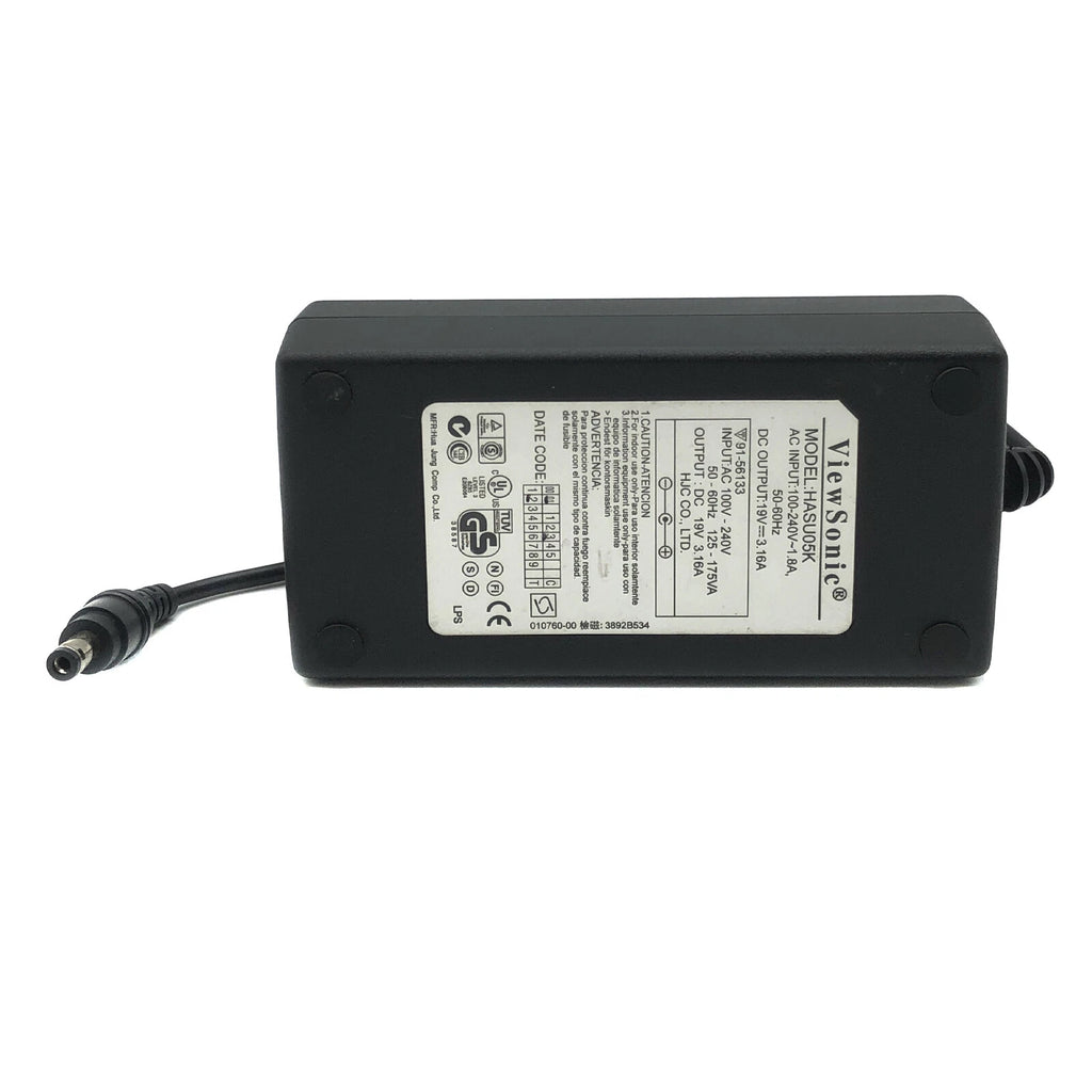 NEW Original ViewSonic AC Adapter Power HASU05K 19V 3.16A Charger