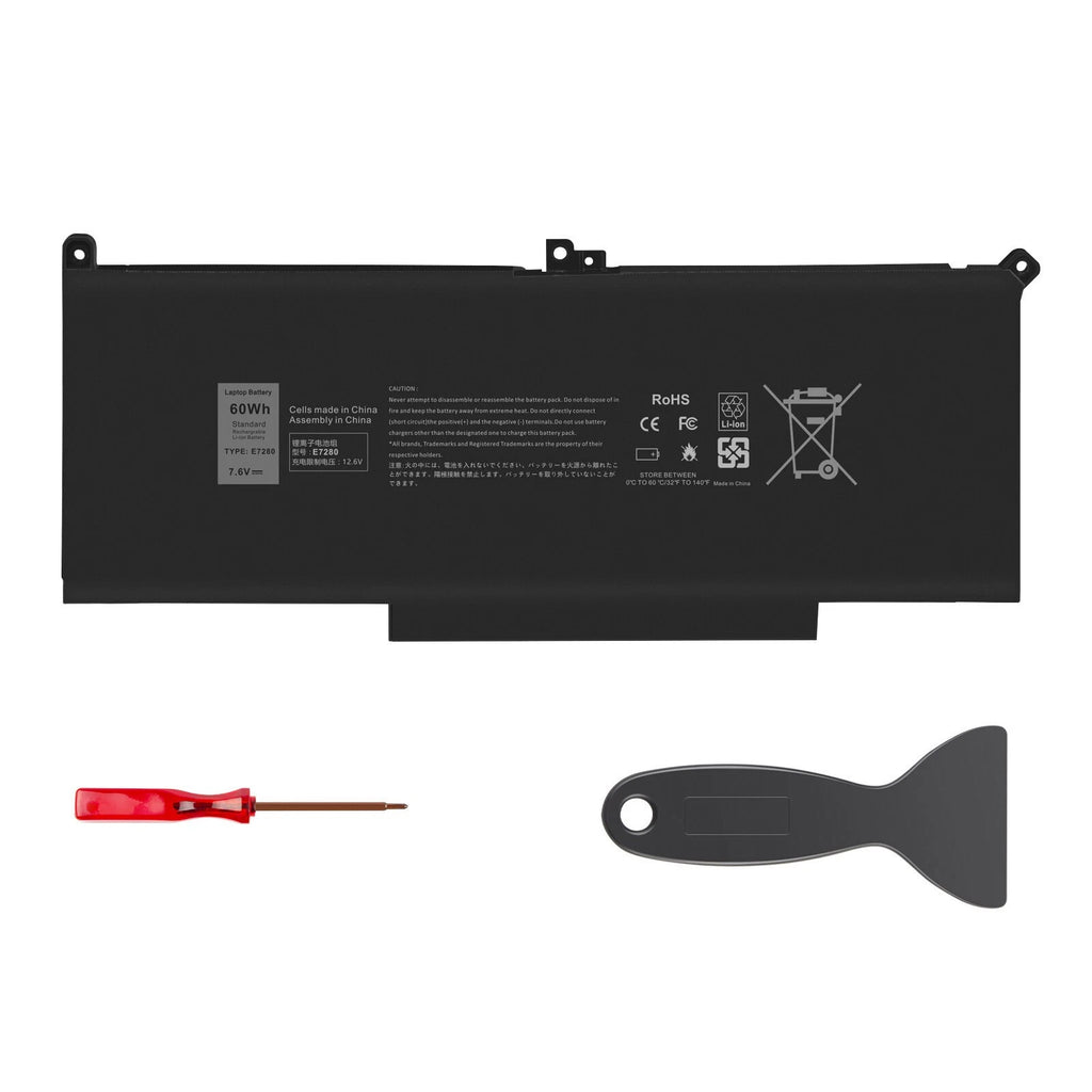 ?F3YGT Battery For Dell Latitude 7280 7480 7380 7290 7390 7490 E7280 E7480 E7490