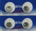 4 Pcs 393 SR48 SR754 Silver Oxide Watch Battery Cell Replacement