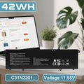 ??C31N2201 Battery For Asus Vivobook F1504ZA E1504FA E1504GA X1504ZA 3ICP5/58/78