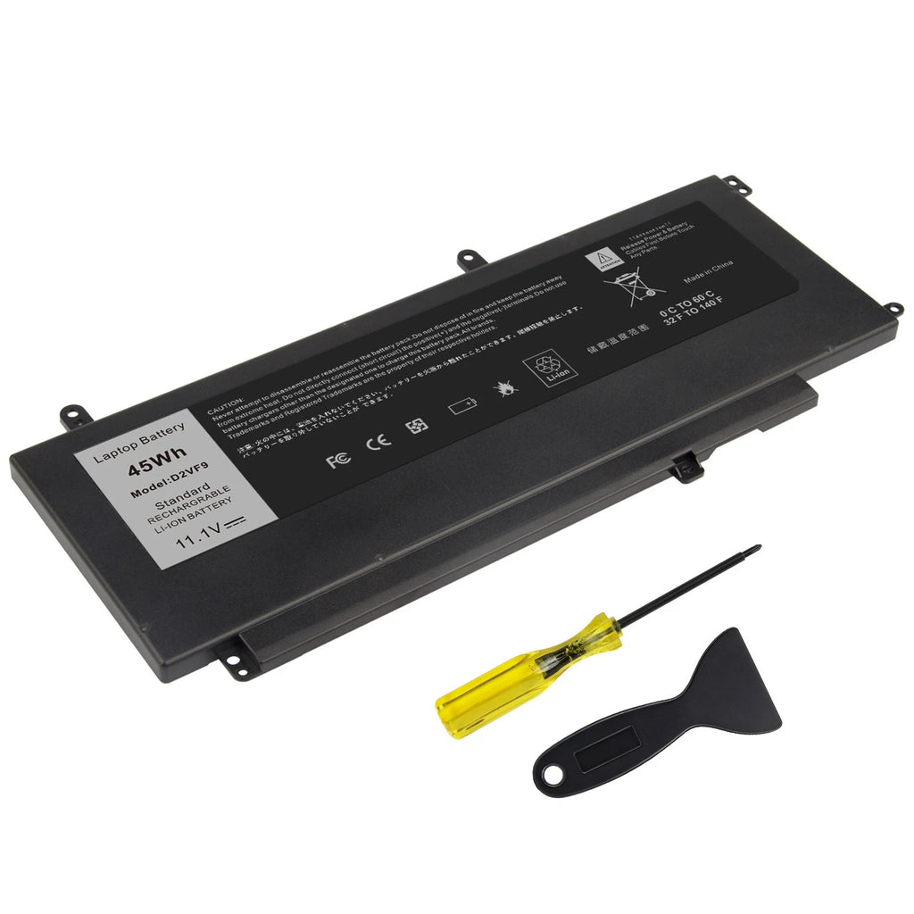 ?D2VF9 Laptop Battery for Dell Inspiron 15 7547 7548 Vostro 14 5000 5459 45Wh
