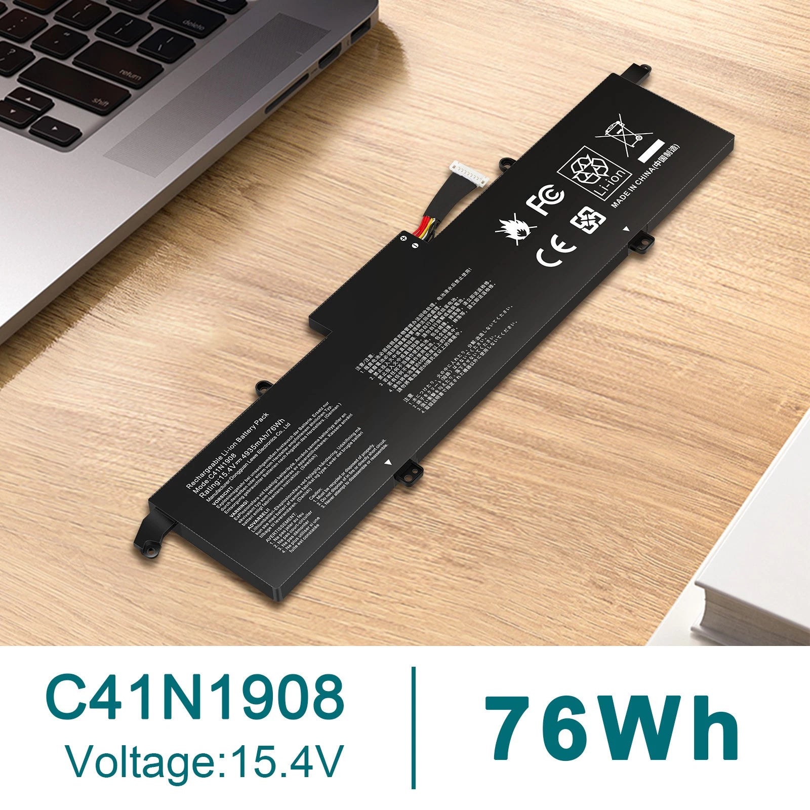 ?C41N1908 Battery For ASUS Rog ZEPHYRUS GA401II GA401IH GA401QC GA401IVC GA401QH
