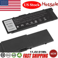 LOT MFKVP Battery For Dell Precision 15 7510 7520 17 7710 7720 M7510 M7710 91Wh
