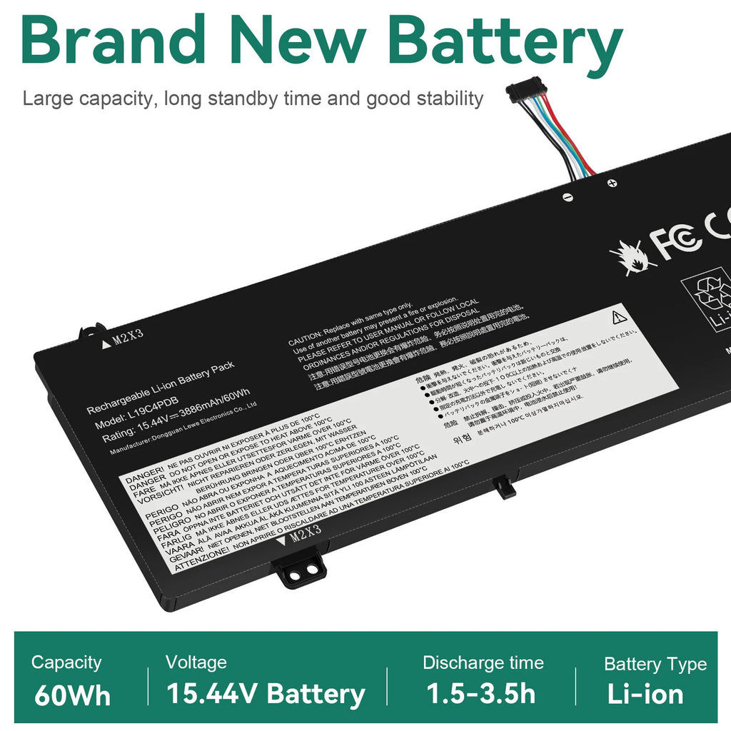 Battery For Lenovo ThinkBook 14 G2 ITL,15 G2 ITL SB10Z21205 L19C4PDB L20M4PDB