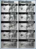 Energizer 335 (SR512SW) Silver Oxide Battery 1.55 Volt x 10