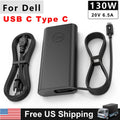 For Dell 130W USB-C Type C Charger Adapter XPS 15 9575 Latitude 7410 DA130PM170