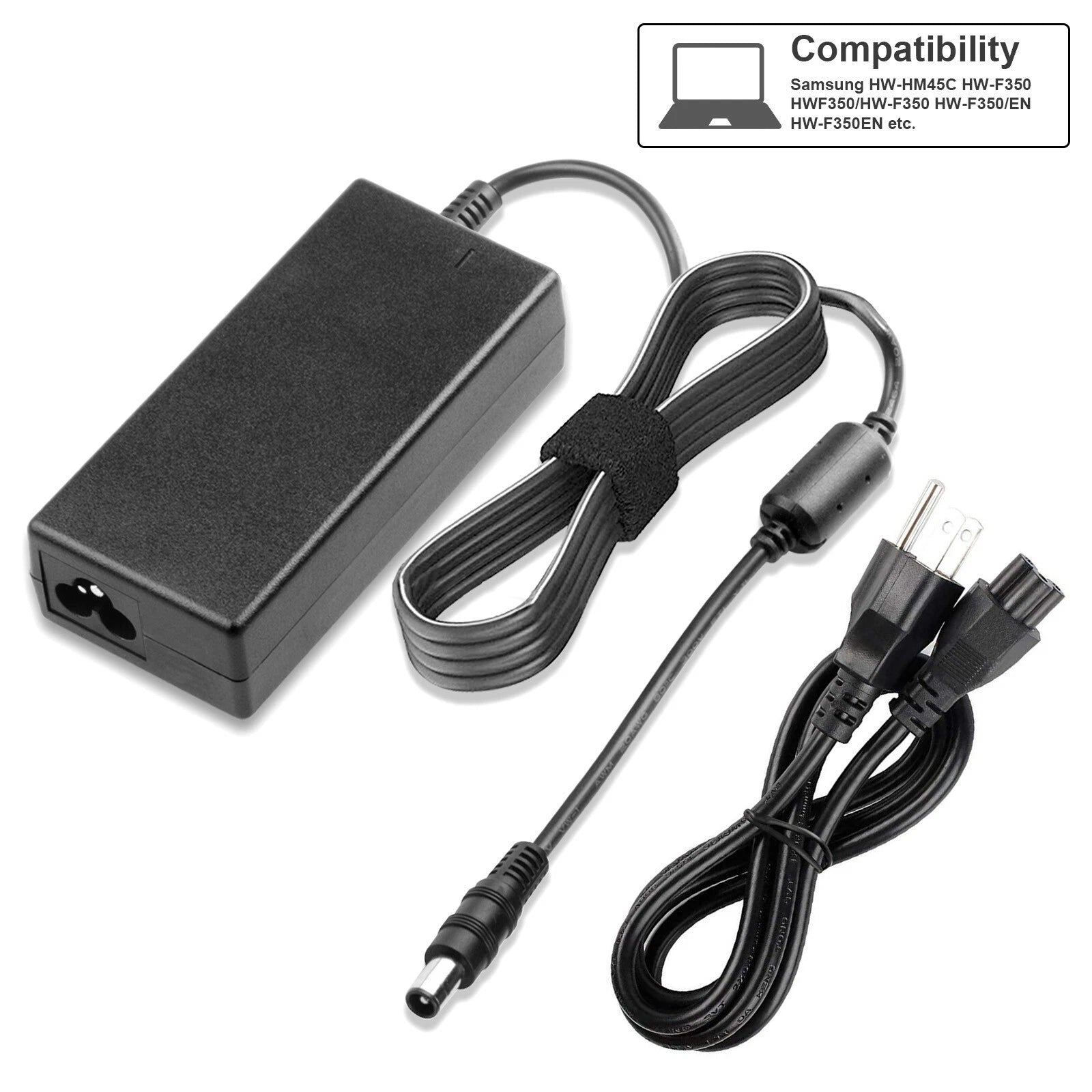 Adapter Charger For SAMSUNG HW-F355 HW-F355/ZA HWF355 Wireless AirTrack SoundBar