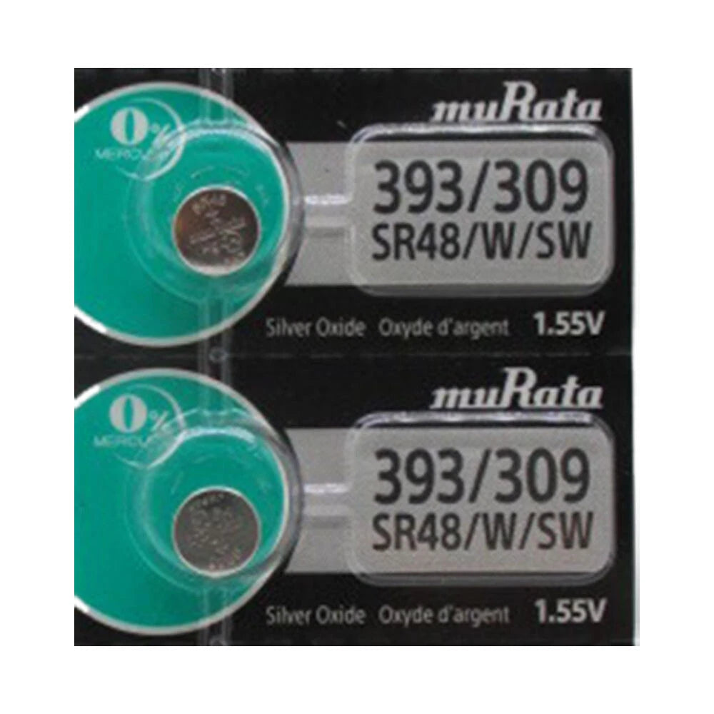 Murata Replaces Sony 393 Silver Oxide Watch Batteries 4 Pcs