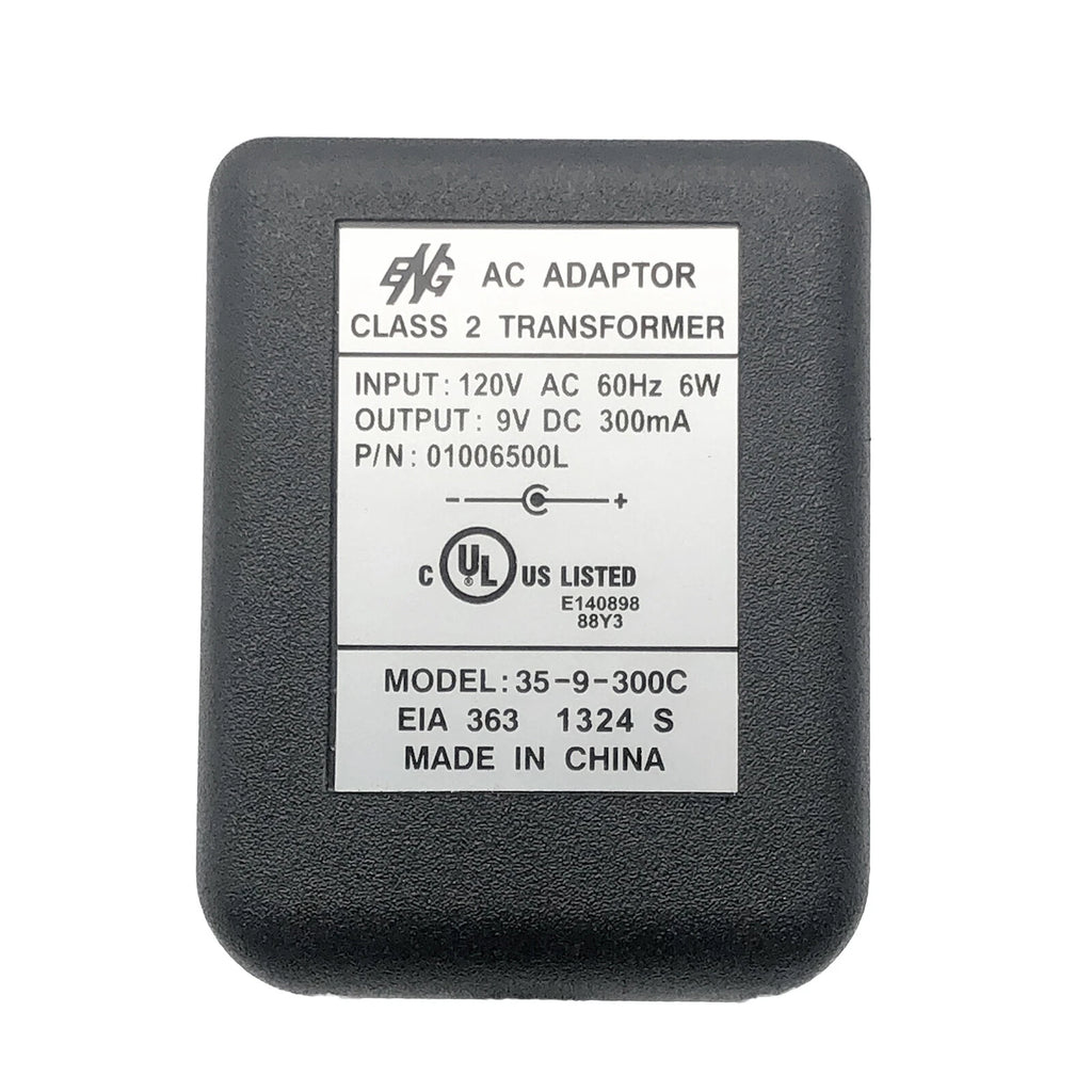 NEW Genuine ENG 35-9-300C Class 2 Transformer AC/DC Power Adapter 9V 300mA