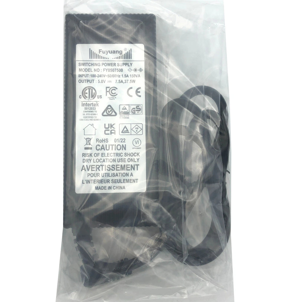 Brand NEW Original Fuyuang FY0507500 AC Adapter 5V 7.5A 37.5W 5.5x2.5mm