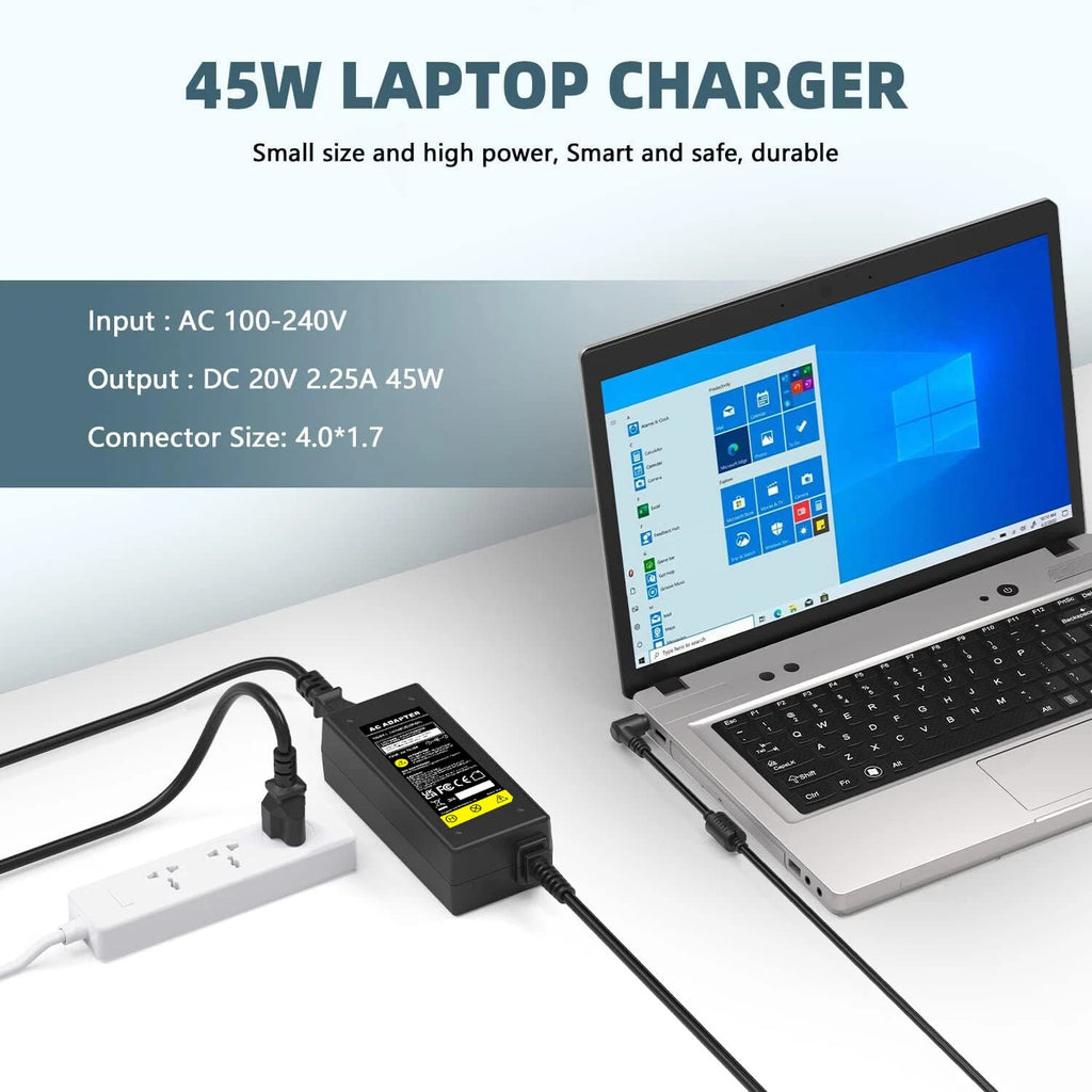 45W For LENOVO IdeaPad 320-15IAP 81A3 20V 2.25A AC Charger ADL45WCC ADL45WCD US