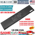 LOT 34GKR PFXCR 3RNFD Battery For Dell Latitude E7440 E7450 E7420 47Wh FAST