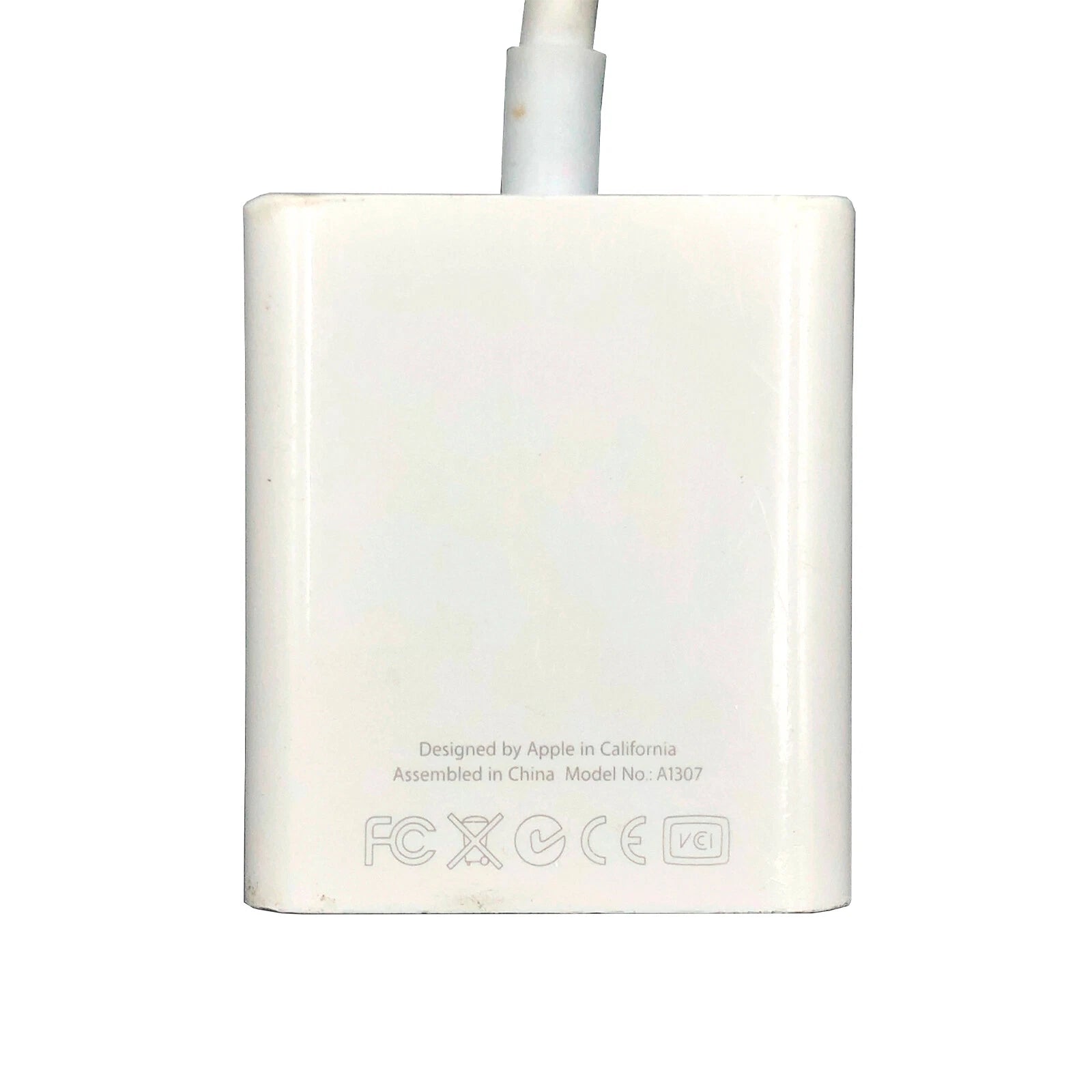 NEW Apple A1307 Mini DisplayPort Thunderbolt 2 to VGA Cable Adapter White
