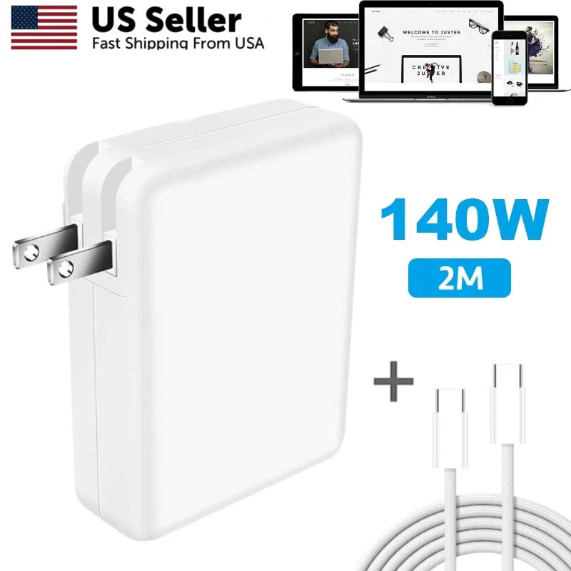PD USB-C Type-C AC Adapter Charger Power Cable For Apple MacBook Pro Air Dell