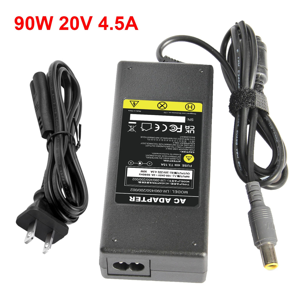 90W Adapter Charger for Lenovo ThinkPad T410 T510 L410 L412 L420 L421 L520 SL410
