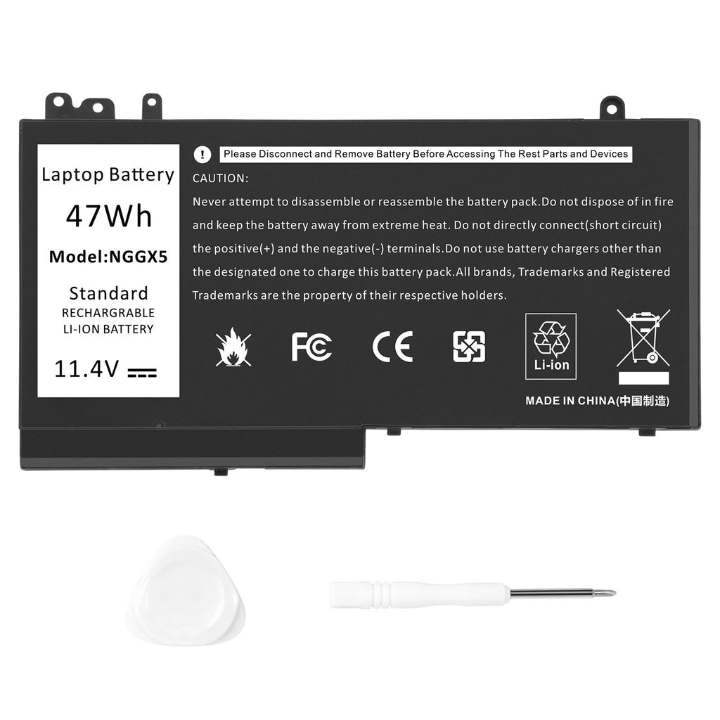 ?NGGX5 Battery For Dell Latitude 12 E5270 14 E5470 15 E5570 Precision 3510 47Wh