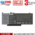 Battery for Dell Latitude E5550 E5250 E5450 15.6" G5M10 7.4V 51Wh not 7.6