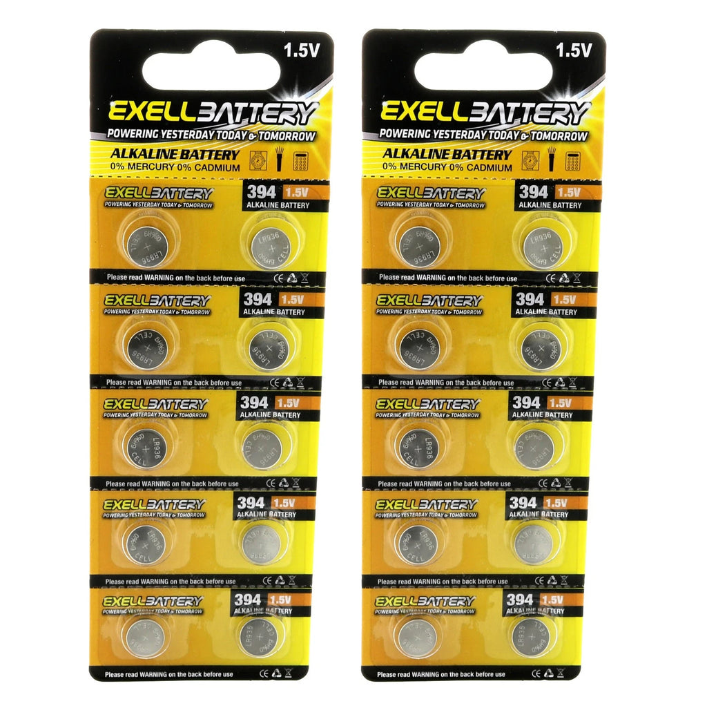2x 10pk EB-L936 Alkaline 1.5V Watch Battery Compatible With V394 SR45 LR936