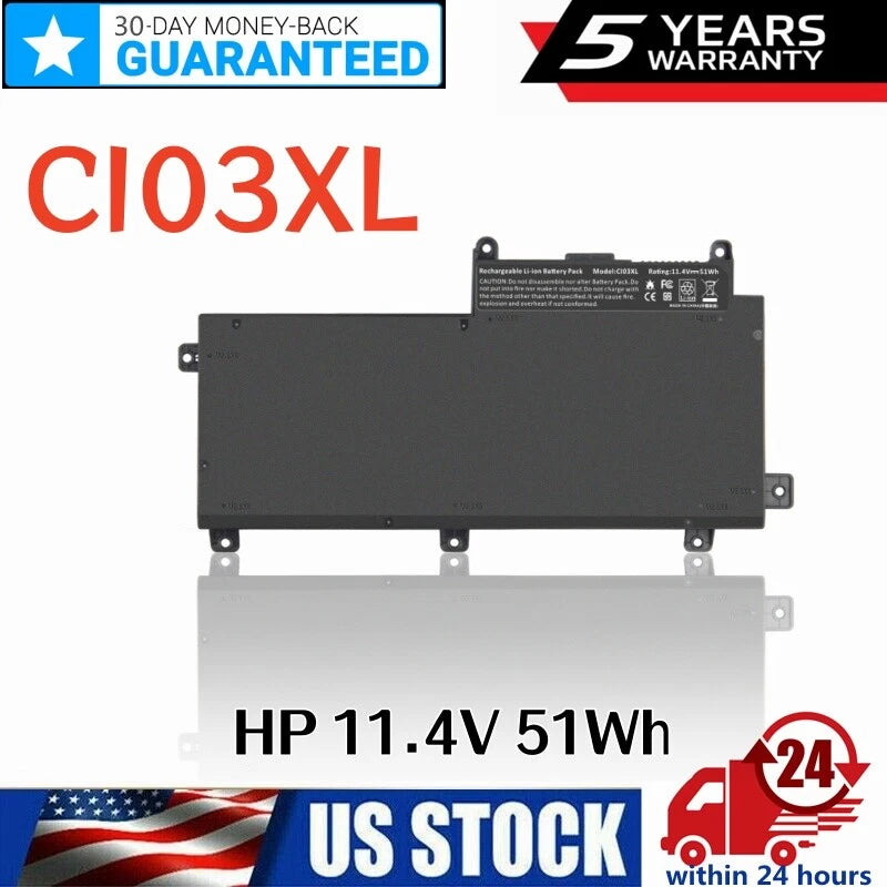 ??Lot Battery CI03XL For HP ProBook 640 650 645 655 G2 G3 HSTNN-UB6Q 801554-001