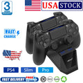 Wireless for PS4 Controller USB Charger Charging Station Dock For Playstation 4