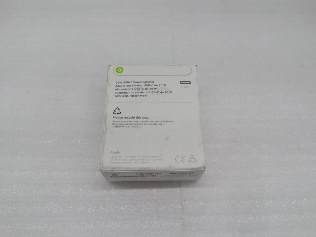 NEW Genuine Apple A2305 MHJA3AM/A 20W USB-C Power Adapter White Sealed