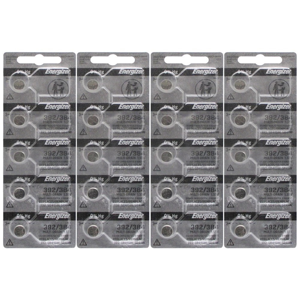 20 392 384 SR41SW Energizer Batteries 4 Packs of 5