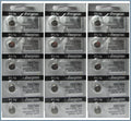 15 Energizer Batteries SR41SW SR41W SR41 1.55v Silver Oxide