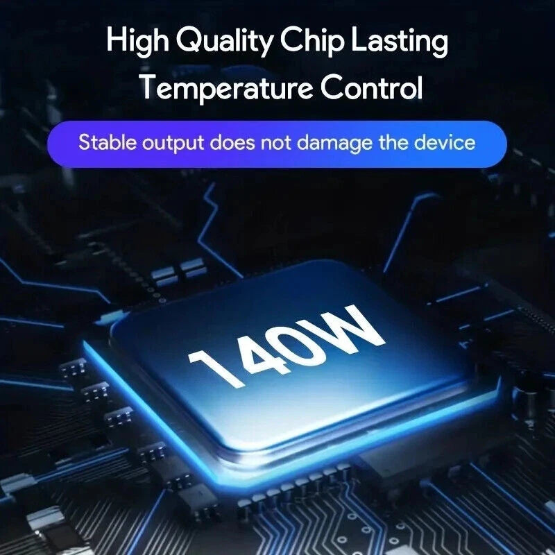 PD 140W 96W USB-C Type Macbook Pro Charger Power Adapter For Macbook Air Laptop