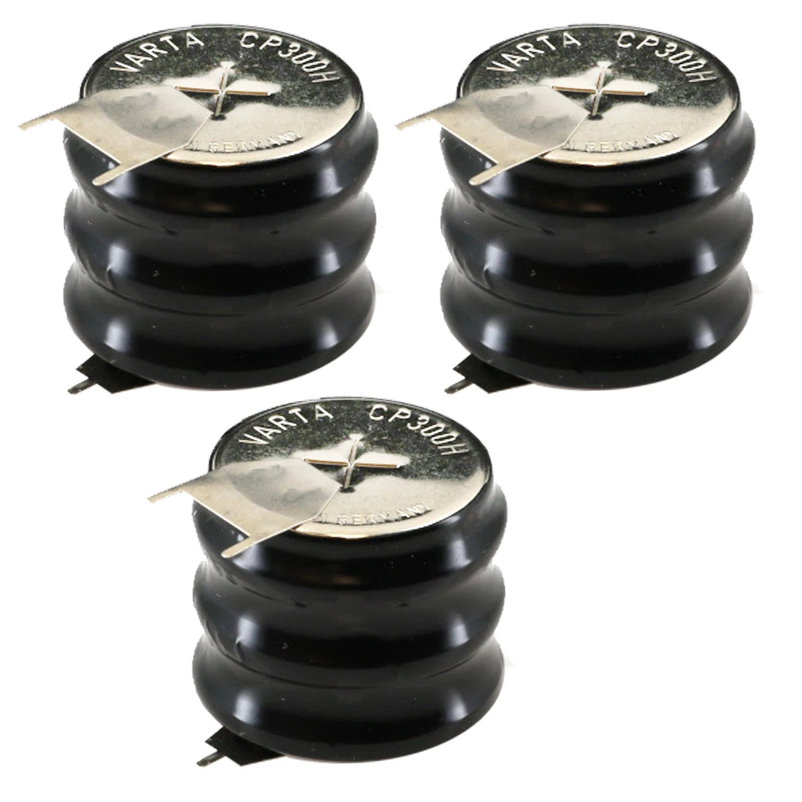 3x 3/CP300H-3PIN 3.6V 300mAh NiMH Battery w/PINS For GPS-Tracker, Meter, Servers