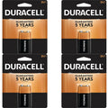 4 Count Duracell 9V Coppertop Alkaline Battery