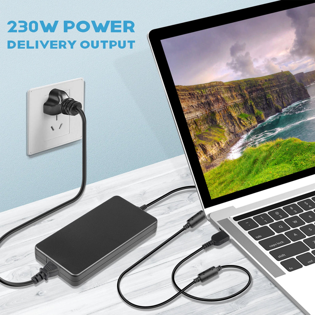 230W Adapter AC Charger For Lenovo Legion 5 5i 7 7i Gaming Laptop Power Supply