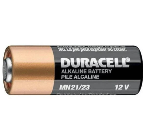 Duracell A23 21/23 Alkaline Batteries, 2 Pack MN21 MN23 23A GP23
