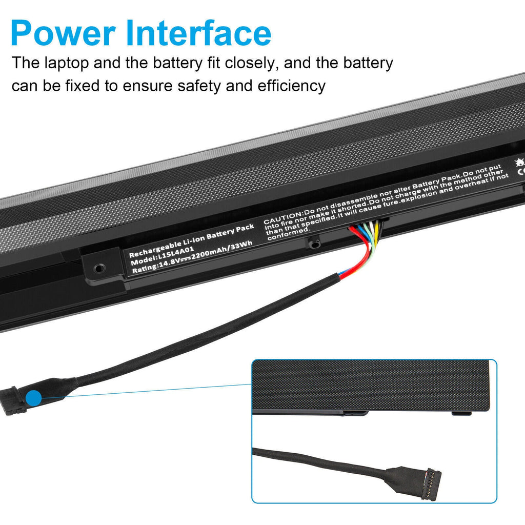 L15L4A01 Laptop Battery For Lenovo Ideapad V4400 110-15ISK L15M4A01 L15S4A01