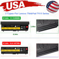 6/9cell Battery for Lenovo ThinkPad T410 T420 T510 T520 SL410 SL510 E420 E425