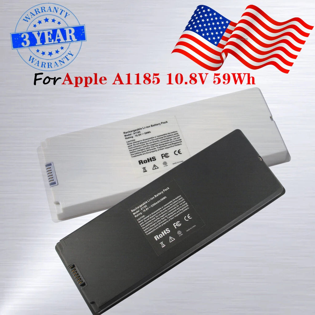 Battery For Apple MacBook 13" A1181 A1185 MA561 MA566 2006 2007 2008 2009 59Wh