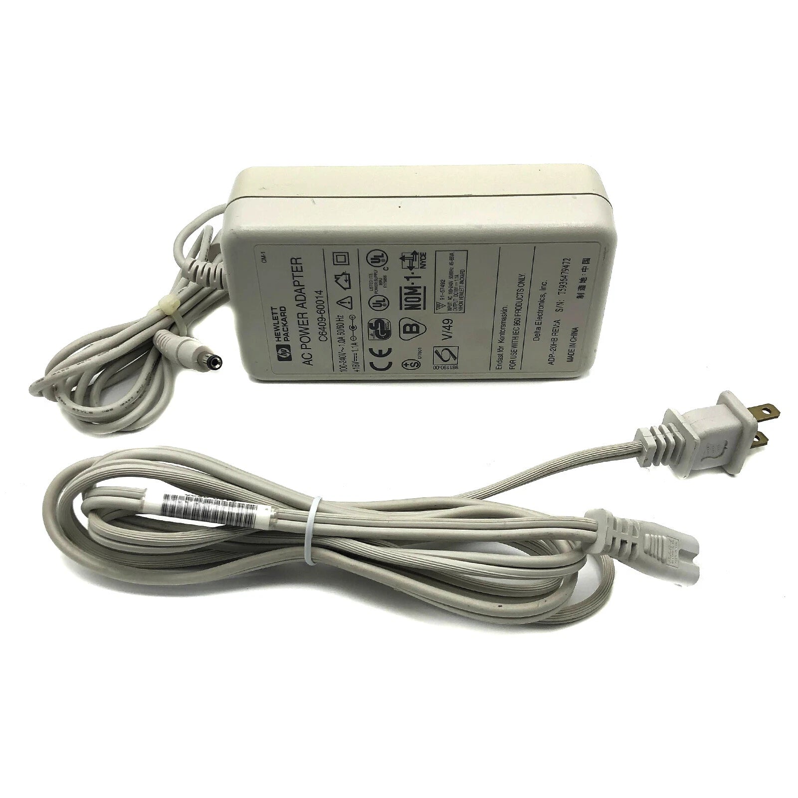 Open Box Genuine 18V HP AC Adapter for DeskJet Printer 843C 845C 880C 882C 895C