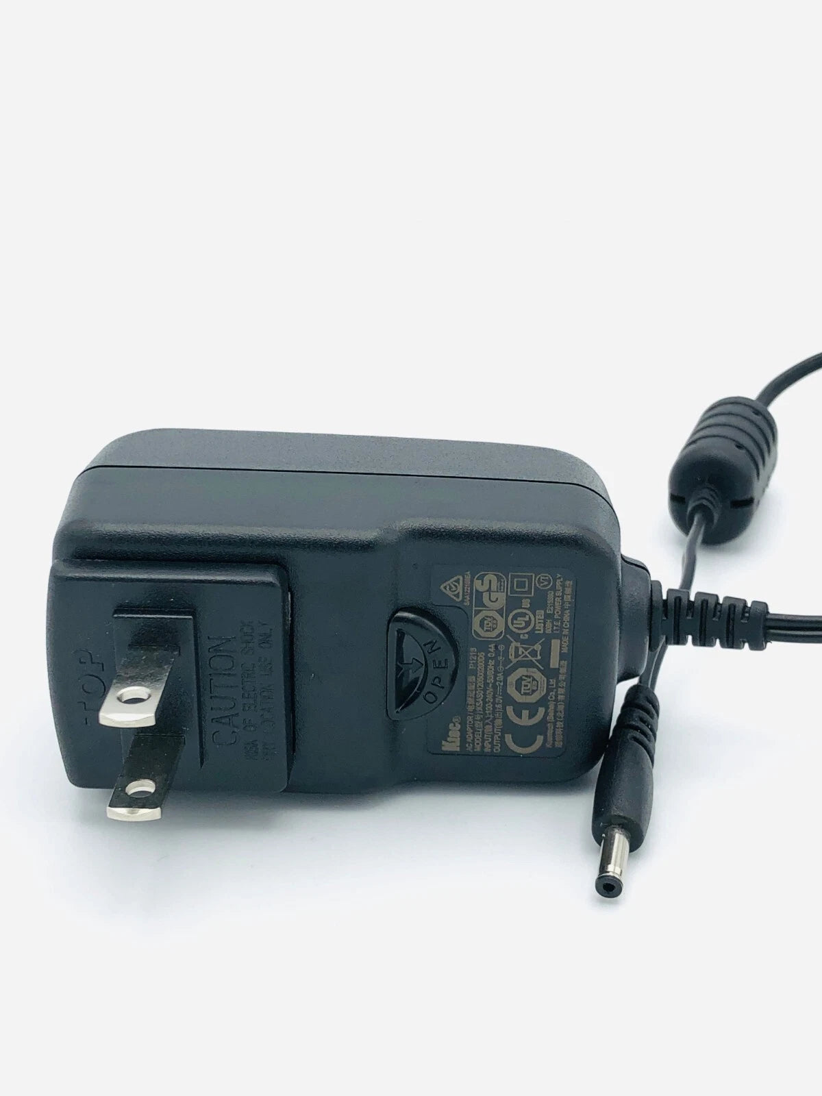 New Genuine Ktec Class 2 Transformer KA12D075100044U Wall AC Adapter 7.5V 1000mA