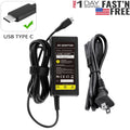65W TypeC AC Charger for DELL Chromebook 13 3380 Power Supply Adapter Cord
