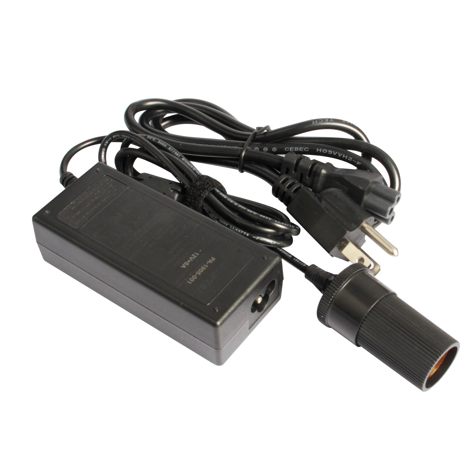 110V AC to 12V DC Car Converter Cigarette Lighter Socket 60W AC Power Adapter