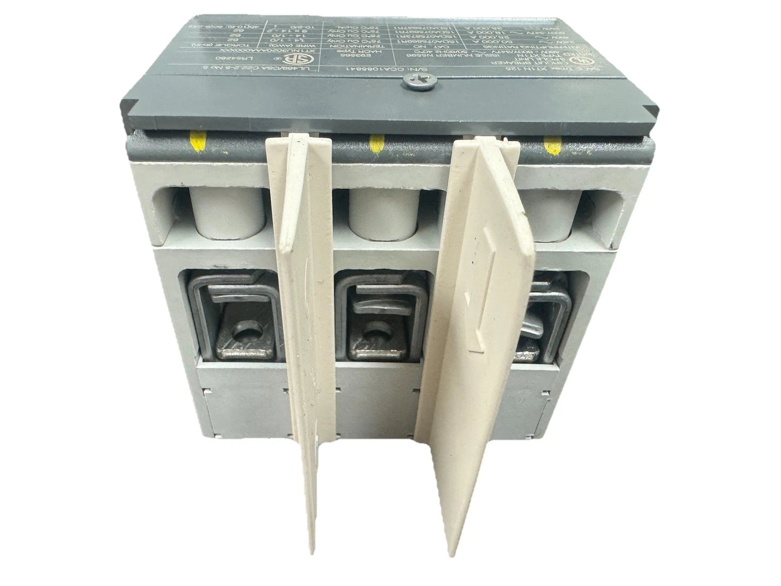 ABB SACE Tmax XT1N 125 240v 480v Industrial 3 Pole Circuit Breaker 20 Amp
