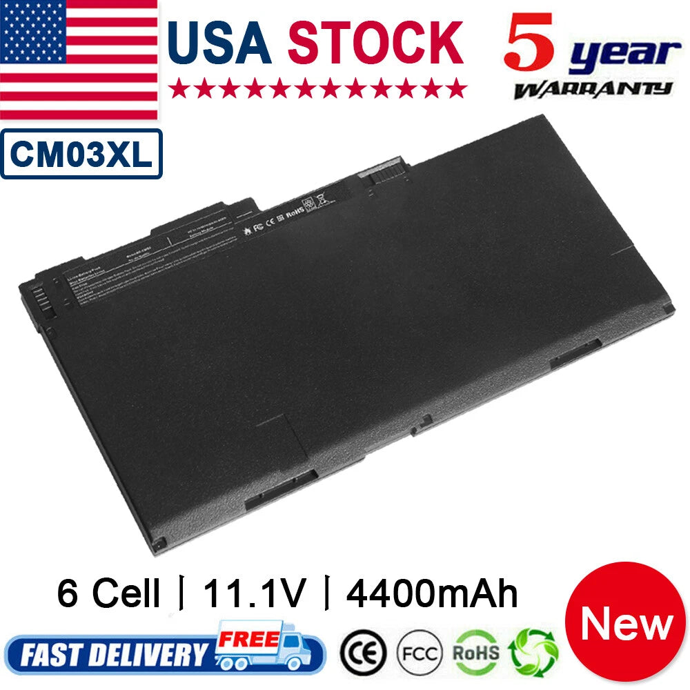 CM03XL battery for HP EliteBook 840 845 850 740 745 750 G1 G2 Series 717376-001