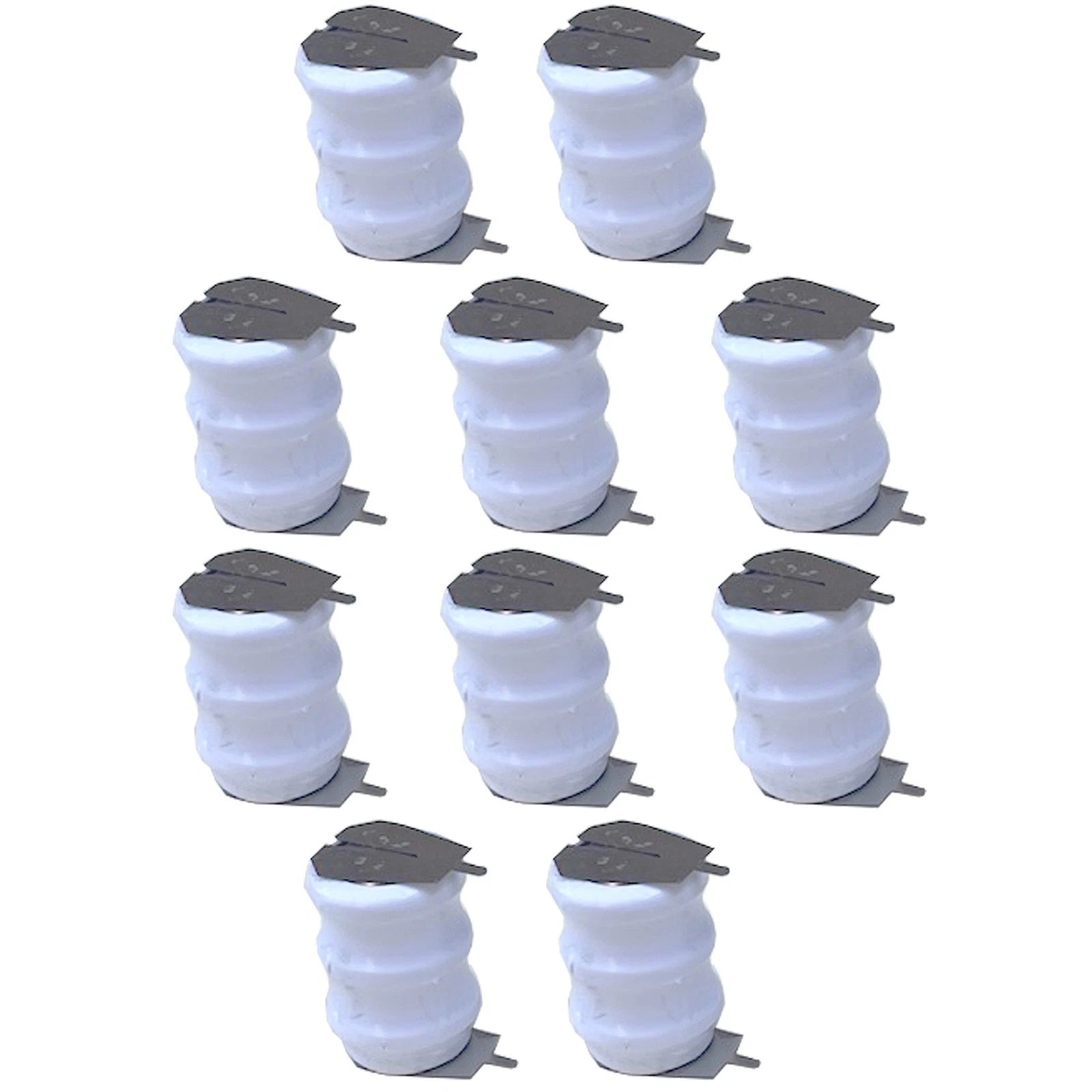 10x Exell 3/V40H-2pin Ni-MH 3.6V 40mAh Rechargeable 2 Pin Button Battery Pack