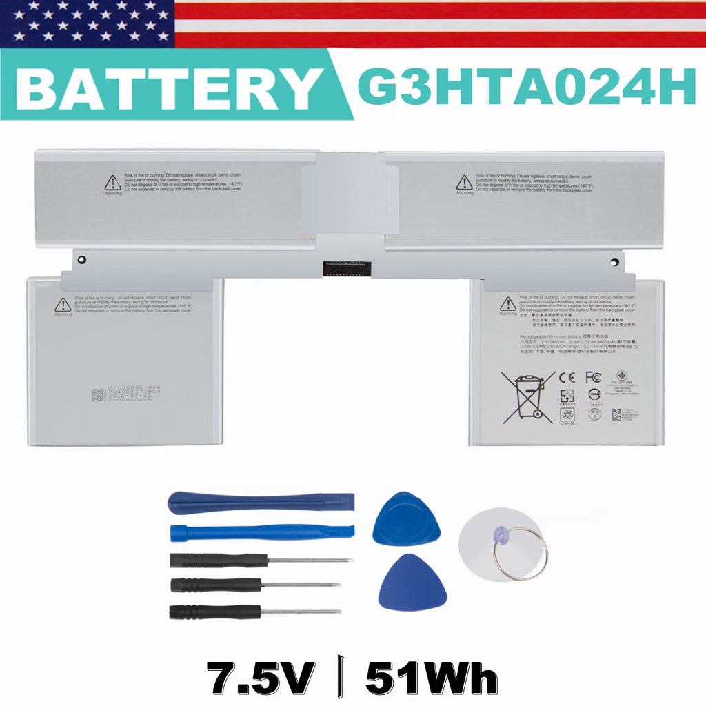 Keyboard Battery for G3HTA024H G3HTA023H G3HTA021H Microsoft Surface Book 1 1703